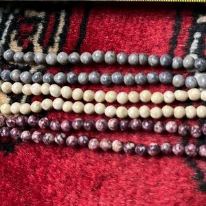 Beads - 3 separate strands